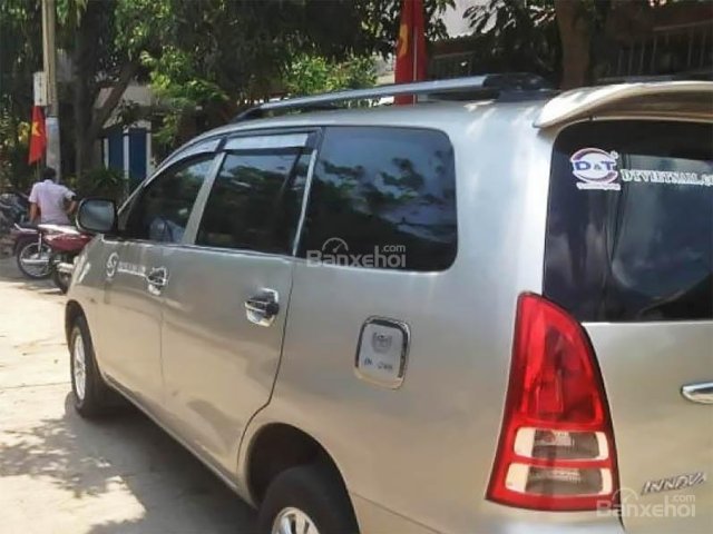 Bán Toyota Innova G màu bạc, đời 2008 - Xe gia đình sử dụng