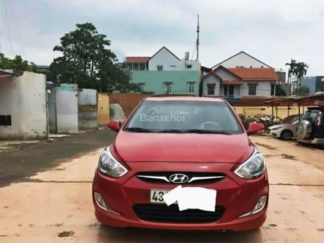 Cần bán lại xe Hyundai Accent đời 2012, màu đỏ, nhập khẩu xe gia đình giá cạnh tranh