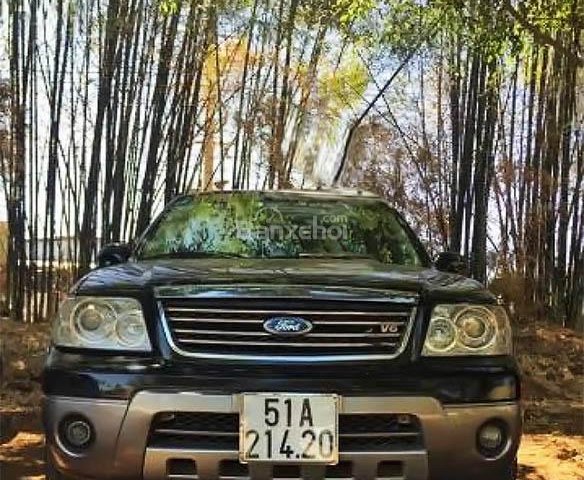 Cần bán lại xe Ford Escape 3.0 V6 năm 2005, màu đen