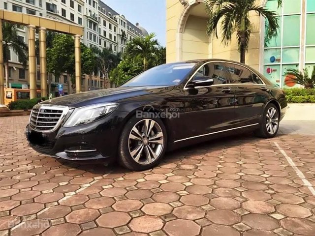 Bán Mercedes S500L năm 2014, màu đen