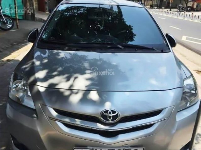 Bán ô tô Toyota Vios E năm 2008, màu bạc xe gia đình, giá chỉ 385 triệu