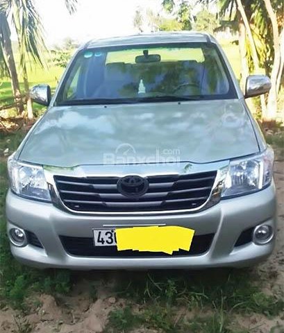 Bán ô tô Toyota Hilux E đời 2011, màu bạc, nhập khẩu chính chủ, 420tr