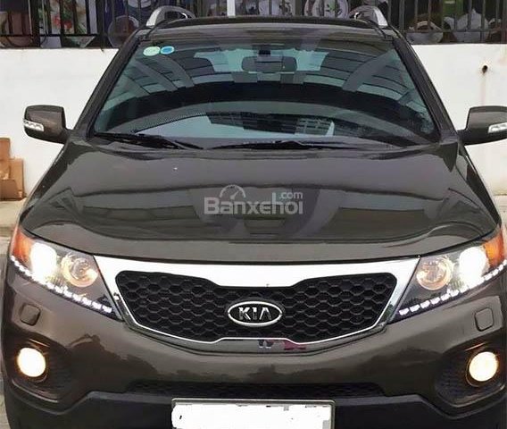 Bán Kia Sorento 2.4AT đời 2013, màu nâu, nhập khẩu