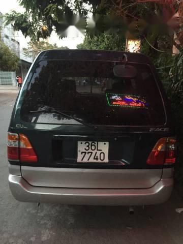 Cần bán gấp Toyota Zace GL đời 2003, màu xanh lục