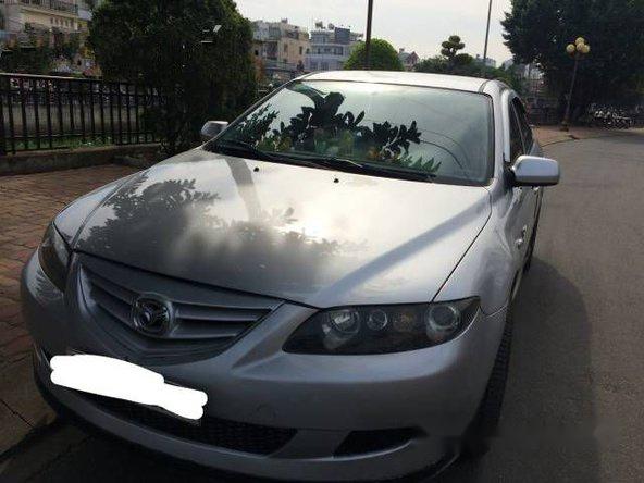 Bán Mazda 6 MT đời 2004, màu xám