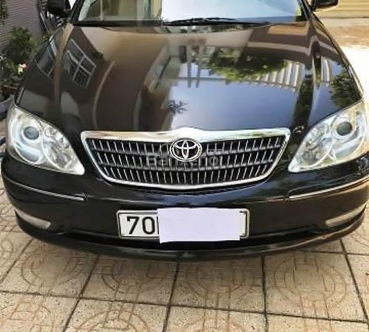 Bán ô tô Toyota Camry 2.4G sản xuất 2005, màu đen