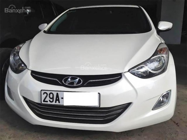 Cần bán Hyundai Elantra GLS 1.8AT đời 2011, màu trắng, nhập khẩu chính hãng