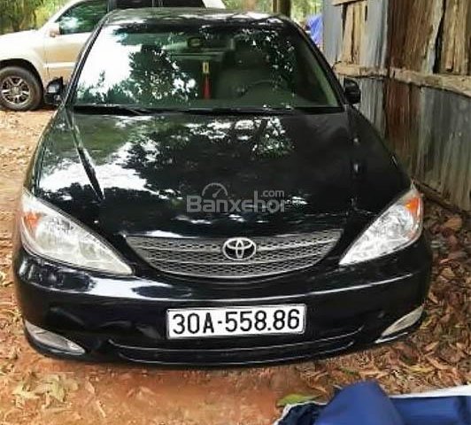 Bán Toyota Camry năm 2004, màu đen, nhập khẩu số tự động, 500tr