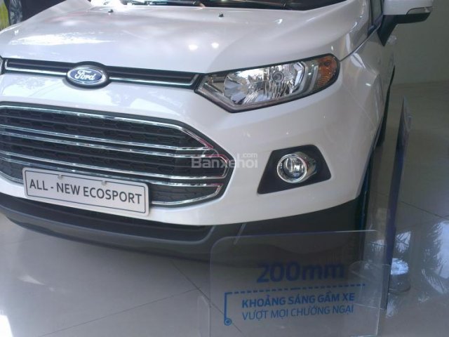 Bán ô tô Ford EcoSport Titanium 1.5P AT sản xuất năm 2017, màu trắng