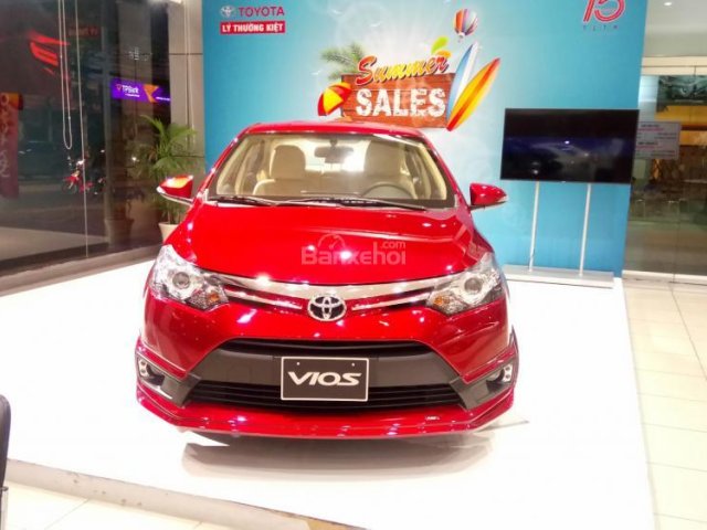 Bán Toyota Vios 2017 tặng phí trước bạ, tặng BHVC, tặng phụ kiện chính hãng tại Toyota Tây Ninh