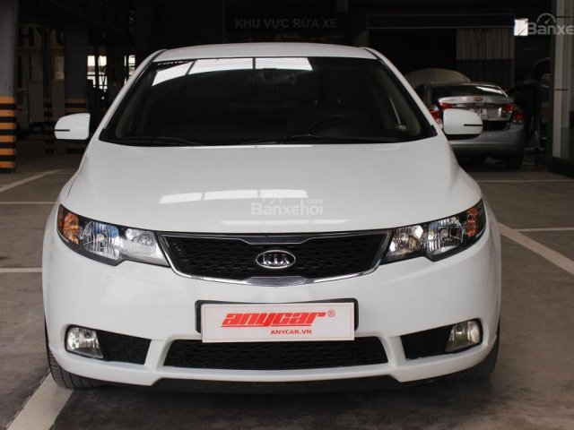 Bán Kia Forte GDI 1.6AT đời 2010, màu trắng, nhập khẩu chính hãng, giá 499tr