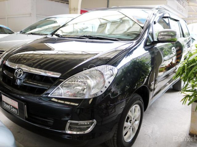 Cần bán Toyota Innova 2.0G đời 2006, màu đen, giá 430tr