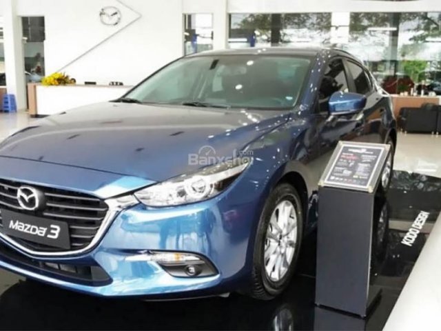 Bán Mazda 3 1.5AT Facelift đời 2017, màu xanh lam