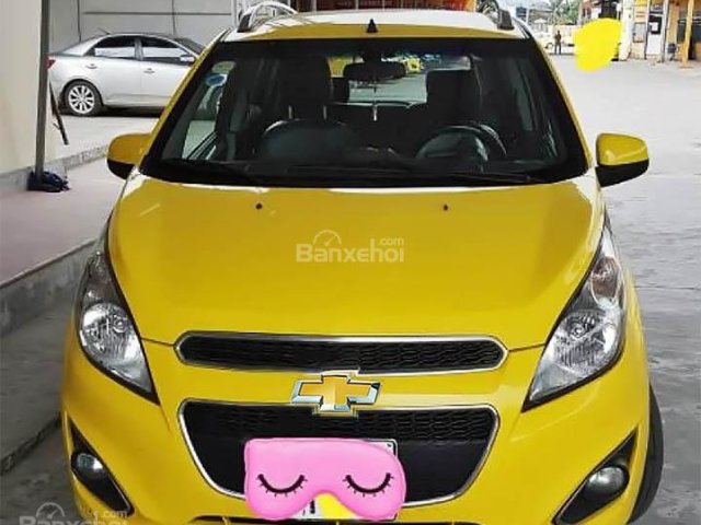 Bán Chevrolet Spark đời 2014, màu vàng số sàn, 220 triệu