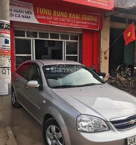 Bán Chevrolet Lacetti EX đời 2012, màu bạc, giá chỉ 309 triệu