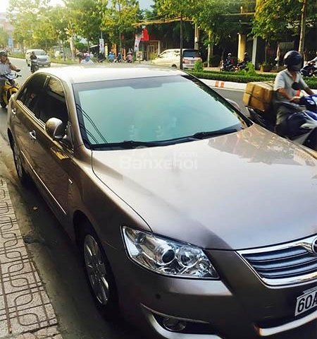 Bán Toyota Camry 2.4G đời 2008, màu nâu