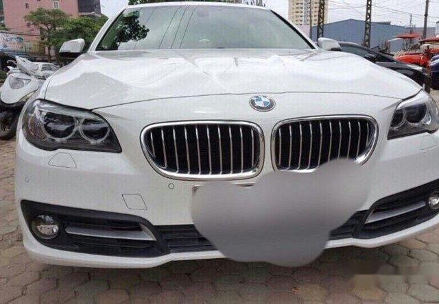 Cần bán BMW 5 Series 520i 2014, màu trắng, nhập khẩu nguyên chiếc