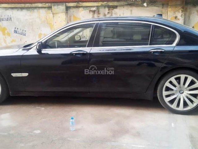 Cần bán lại xe BMW 7 Series 740Li đời 2009, màu đen, xe nhập còn mới