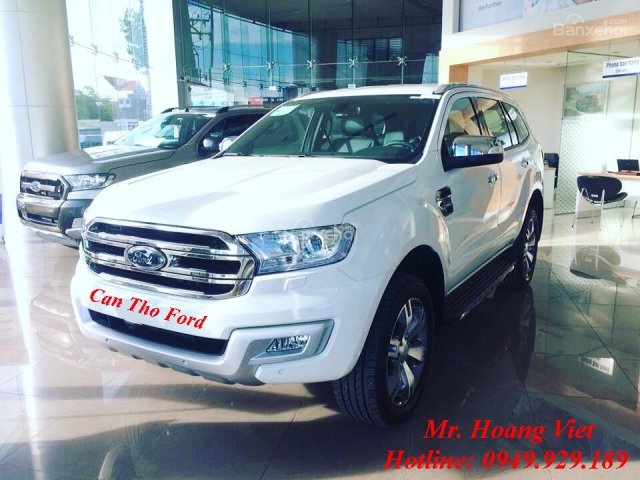 Xe Ford Everest 2.2AT 2017 có sẵn giao ngay tại Cần Thơ Ford với nhiều khuyến mãi hấp dẫn