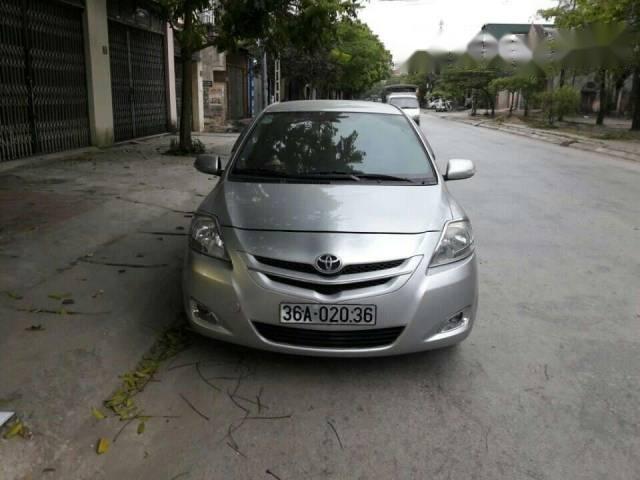 Bán xe cũ Toyota Vios đời 2008, màu bạc xe gia đình