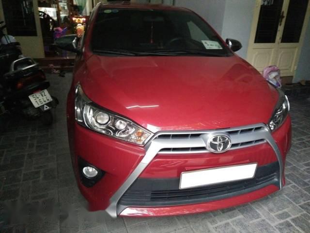 Cần bán xe Toyota Yaris G 2016, số tự động, màu đỏ, nhập khẩu Thailand