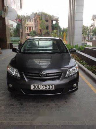 Bán Toyota Corolla AT đời 2009, màu xám đã đi 110000 km