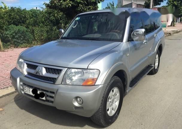 Bán xe Mitsubishi Pajero GLS V6 đời 2003, màu bạc 