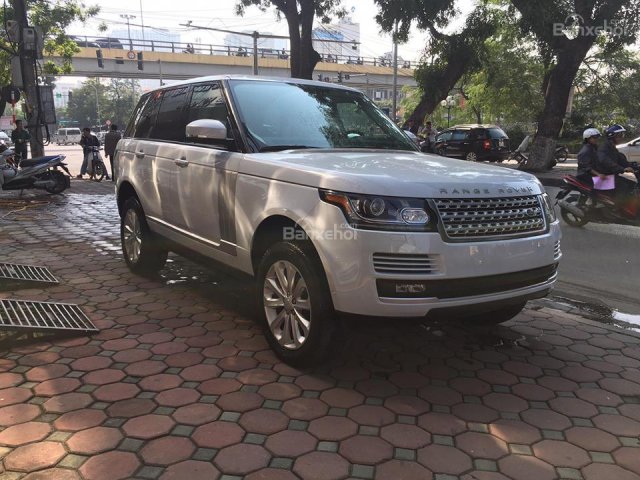 Bán LandRover Range Rover HSE 3.0 V6 2016, màu trắng, nhập thương mại giao ngay, LH: 0902.00.88.44