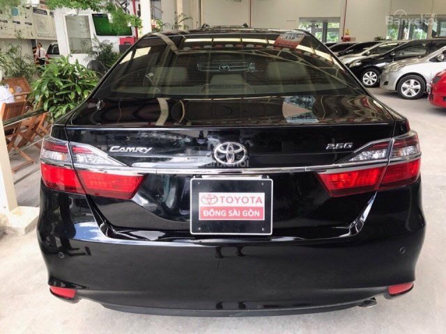 Bán xe Camry 2.5G đời 2015, màu đen