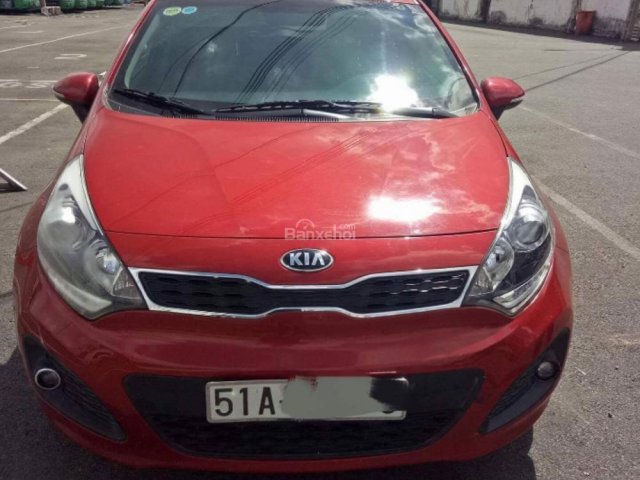 Bán Kia Rio AT năm 2014, màu đỏ, xe nhập chính chủ