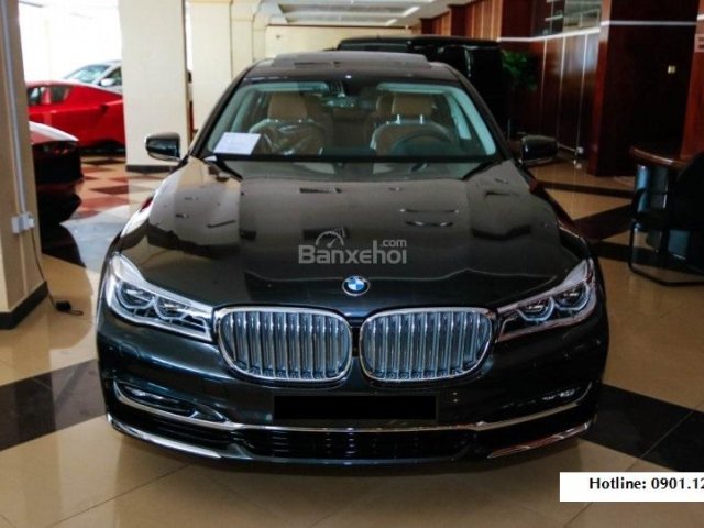 Bán xe BMW 7 Series 730Li 2017, màu đen, nhập khẩu, có xe giao ngay