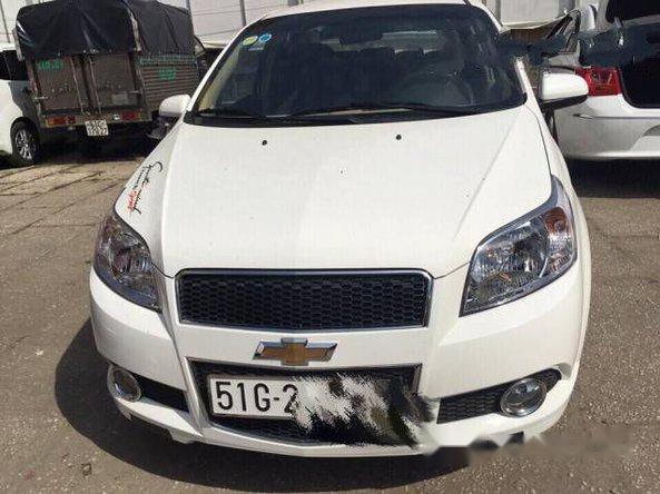 Bán Chevrolet Aveo MT đời 2016, màu trắng giá cạnh tranh