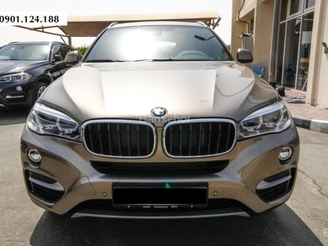 BMW X6 xDrive35i 2017, màu nâu, nhập khẩu. Bán xe BMW chính hãng, giá rẻ nhất, có xe giao ngay