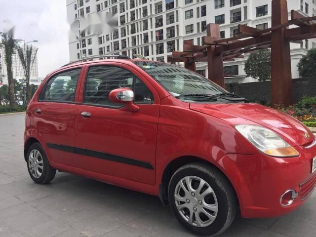 Bán xe cũ Chevrolet Spark đời 2010, màu đỏ số sàn, giá 138tr