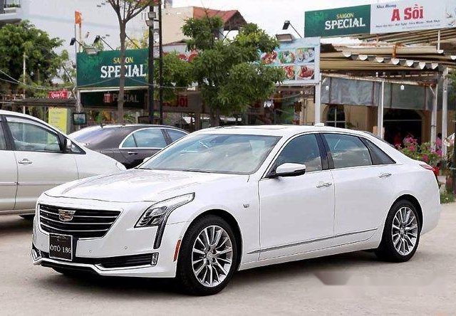 Bán xe cũ Cadillac CT6 Premium Luxury 3.0L sản xuất 2016, màu trắng, nhập khẩu