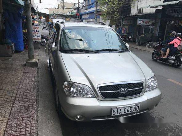 Cần bán xe Kia Carnival AT 2008, màu bạc số tự động