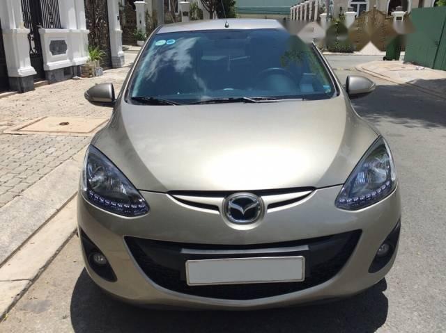 Bán xe Mazda 2S 2015, màu vàng cát, 455tr