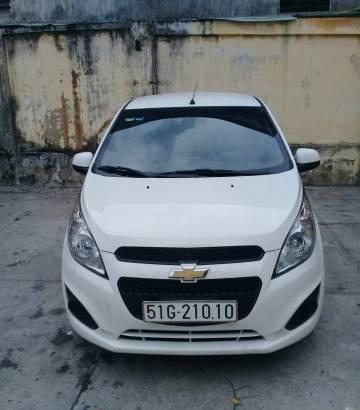 Bán xe cũ Chevrolet Spark đời 2016, màu trắng