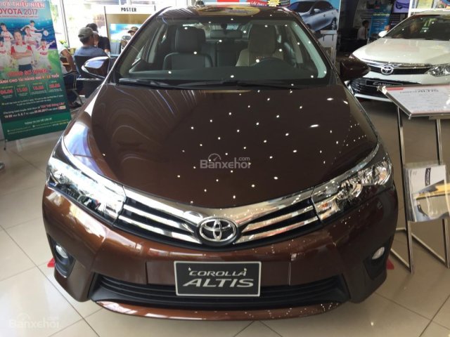 Toyota Altis 1.8G CVT - ưu đãi 30 triệu khi mua trong T12-2017