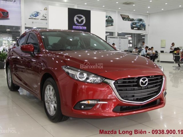 Bán xe Mazda 3 2.0G AT đời 2017, màu đỏ, 755tr. Liên hệ 0975.930.716 - 0938.900.193