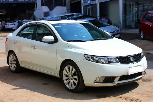 Bán Kia Forte SX 1.6AT năm 2010, màu trắng, giá 445 triệu