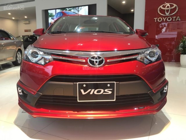 Giá xe Toyota Vios 1.5E 2017 tại Toyota Tây Ninh, khuyến mãi giá đến 50 triệu