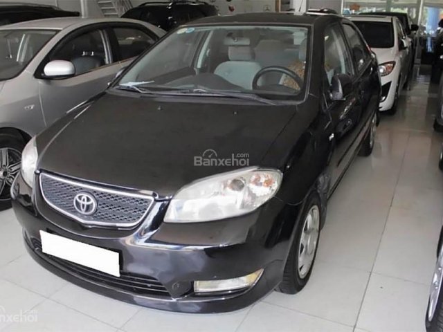 Cần bán lại xe Toyota Vios 1.5 G đời 2004, màu đen số tự động