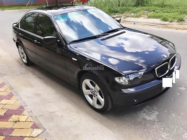 Bán BMW 3 Series 325i đời 2004, màu đen