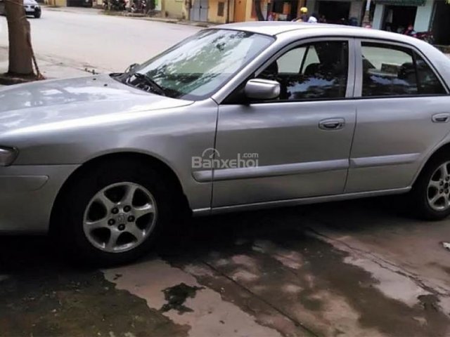 Cần bán Mazda 626 đời 2003, màu bạc, giá 178tr