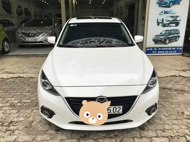 Bán Mazda 3 đời 2015, màu trắng, 675 triệu