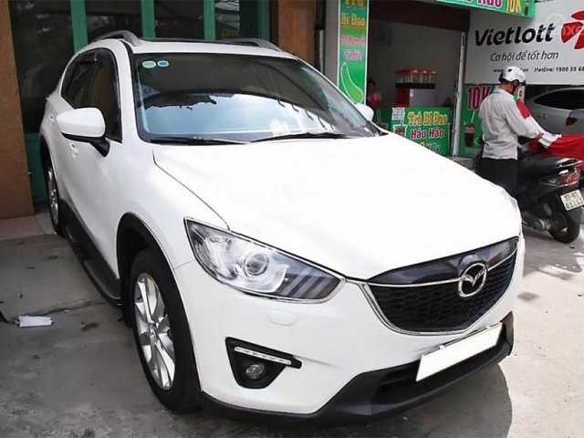 Bán xe Mazda CX 5 sản xuất 2013, màu trắng số tự động 