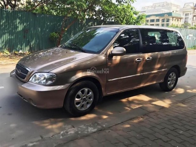 Cần bán Kia Carnival GS đời 2009, màu nâu số tự động