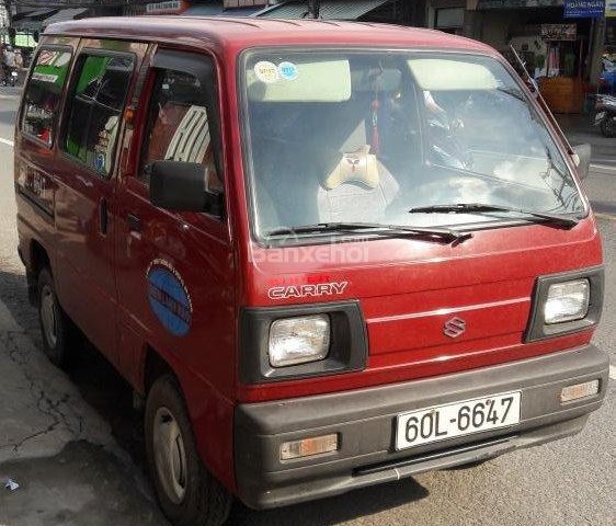 Bán xe Suzuki 7 chỗ đời 2004, màu đỏ