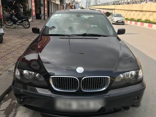 Bán xe cũ BMW 3 Series 318i đời 2005, màu đen xe gia đình